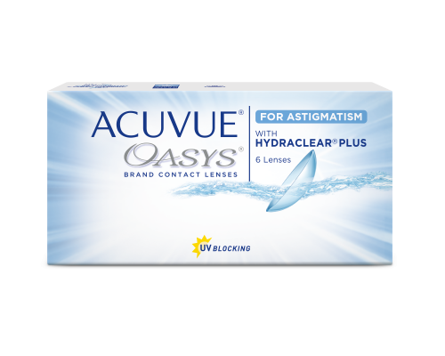 Линзы контактные Acuvue Oasys for ASTIGMATISM 6 шт 8,6 -1,25 -1,25