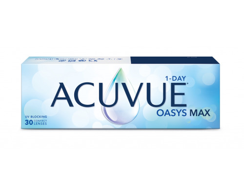 Линзы контактные 1-DAY Acuvue Oasys Max 30 шт 8,5 -1,0 