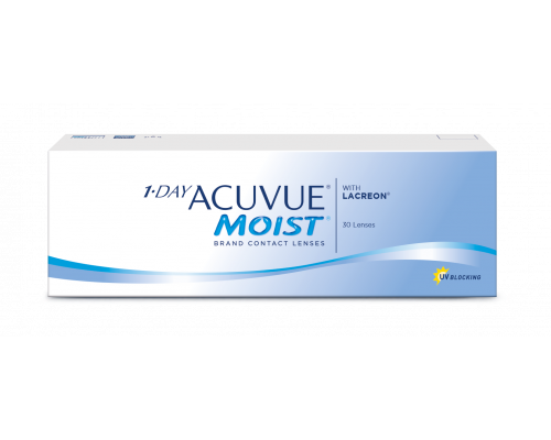 Линзы контактные 1-DAY Acuvue Moist 30 шт 8,5 -4,75 