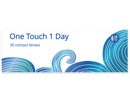 Линзы контактные One Touch 1Day 30 шт 8,6 -3,0 